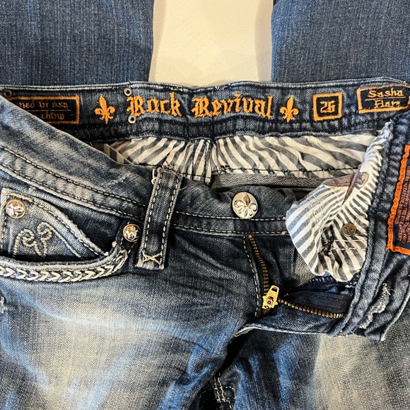 Rock Revival flare jeans size 26 - Picture 3 of 3